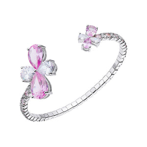 Flower Open Bracelet