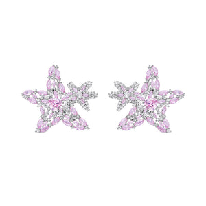 Double Starfish Cute Earrings