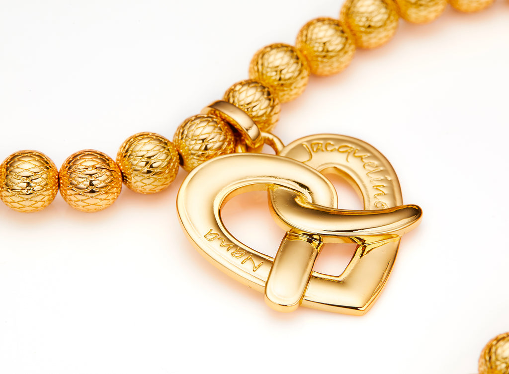 Pretzel Golden Necklace