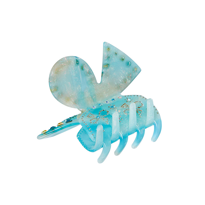 Lily Butterfly Crystal Claw Clip