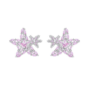 Double Starfish Cute Earrings
