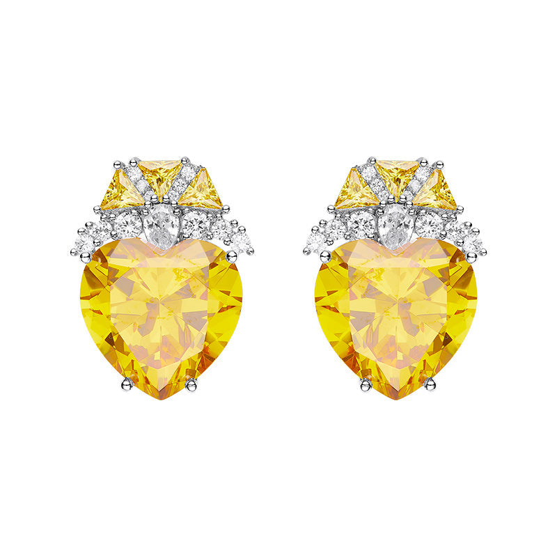 Star Of Paris Series  Earrings And Crown Set