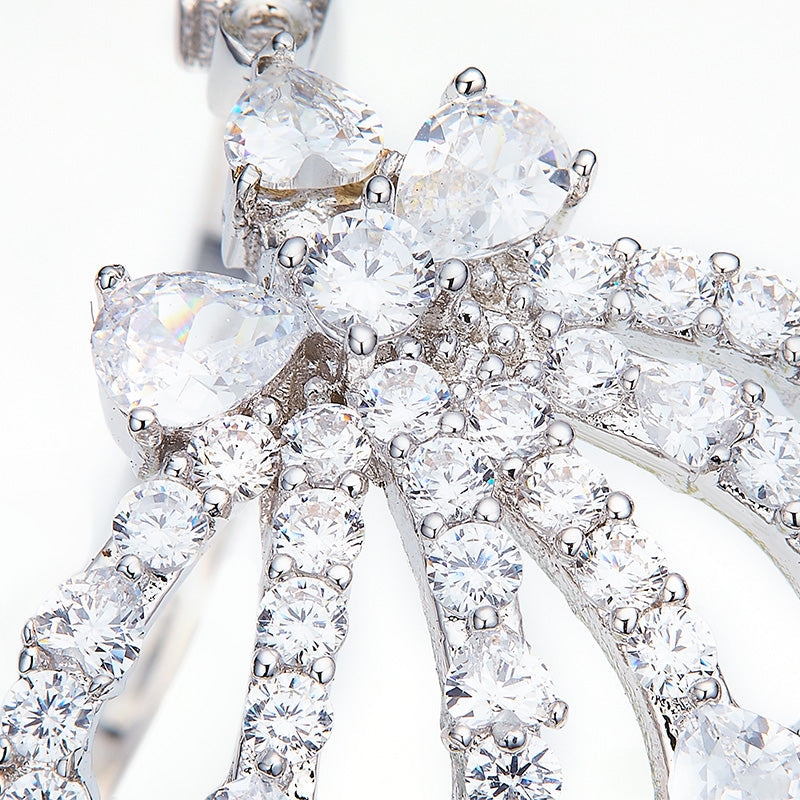 Fashion Luxury Ring Earring Set