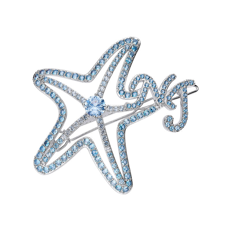Cute Starfish Hair Pin and Waist Chain