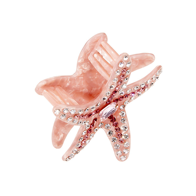 Emily starfish hair clip accessory