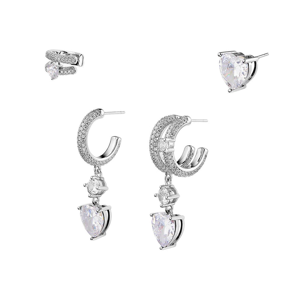 Super Casual Daily Earring Necklace Earrings Set